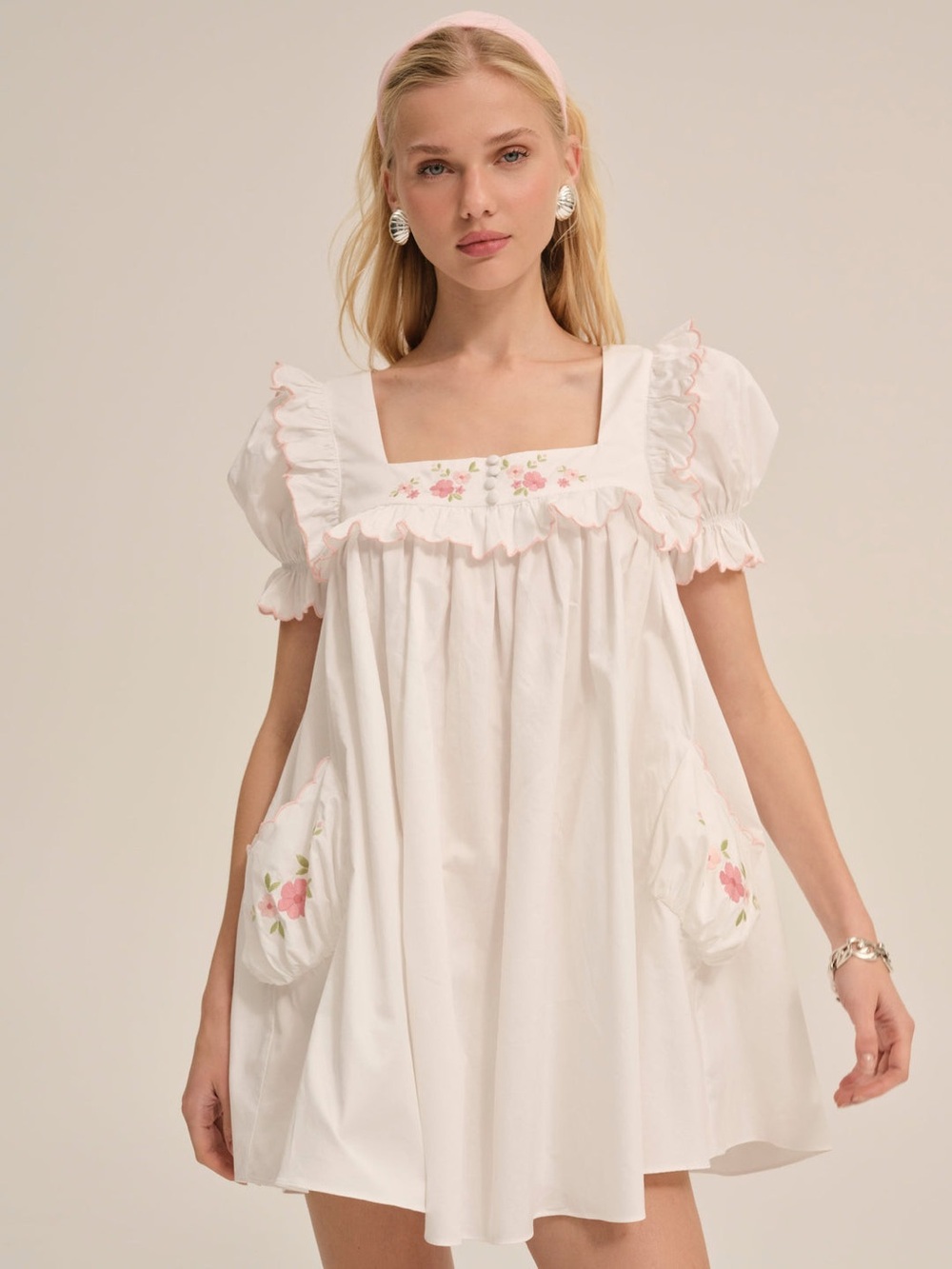 For Love and Lemons Tea Time Babydoll dress